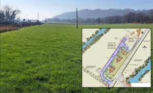 Development Land adjacent to Swan Bank. Pool Quay